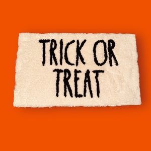 Rae Dunn Artisan Collection Trick or Treat Bathroom Mat